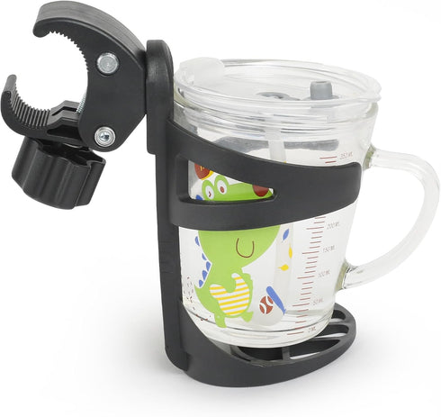 Universal Cup Holder, Stroller Cup Holder, Bike Cup Holder, Large Caliber Drinks Holder Fits Most Bottles, Cup Holder for Stroller, Bike, Wheelcha...