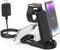 3 in 1 Charging Station, 25W Fast Charger Station Stand for iPhone 14/13/12/11/Pro/Max and Apple Watch,Charging Stand Dock for AirPods,Charger Mul...