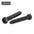 uxcell Hex Lag Screws,1/4" x 1-1/2" Carbon Steel Phillips Head Half Thread Self-Tapping Bolts for Deck Building or Joining Lumber 25pcs...