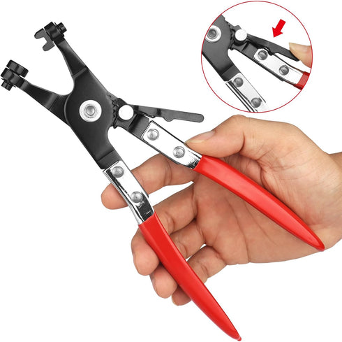 Hose Clamp Pliers? Hose Clamp Tool For Removing And Installing Pipe Clamps, Can Be Used For Automotive Repair, Small Engine Repair, Home Plumbing ...