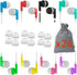 24 Pack Kids Earbuds Wired Ear Buds Classroom corded Headphones Set Learning Earphones with microphone school Student headset Bulk for computer La...