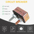 GLOSO Circuit Breakers Stud Bolt Type for Truck Bus RV Automotive Motorcycle No Bracket Metal Cover Auto Reset (T1) - 1 Pack (50A) E511...