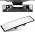 Car Rearview Mirror 12 Inch HD Glass Anti Glare Clip On Panoramic Wide Angle Car Interior Rear View Mirror Accessories for Car SUV Trucks (White)...