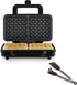 Mini Easy-Grip Waffle Tongs Holder, Non-Slip Handle,Black...