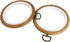 Longdex Embroidery Hoop Ring 2PCS 4 Inch Round Embroidery Hoop Cross Stitch Display Circle Frames for Sewing and Ornaments...