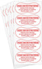 Adhesive Protective Hygiene Try On Stickers for Swimwear,Swimsuits and Lingerie,4x2 inch,100 Pcs Per Pack...