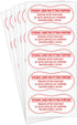 Adhesive Protective Hygiene Try On Stickers for Swimwear,Swimsuits and Lingerie,4x2 inch,100 Pcs Per Pack...
