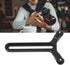 Y Bracket with Double Wheels, Quick Release Lens Support Bracket with a 1/4in Slide Screw Adjustable Lens Support System for DJI Ronin S SC...
