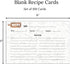 Recipe Cards 4x6, Set of 100 with 8 Category Dividers - Beautifully Designed 4x6 Recipe Cards for Your Culinary Creations...