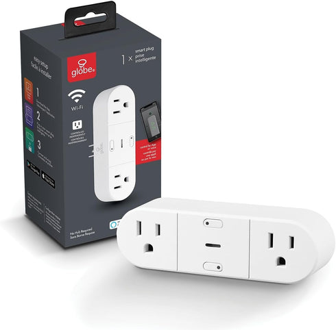 Globe Electric 50020 Collection Smart Plug, White......