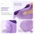 Baby Bath Rinse Cup Shower Shampoo Bowl Water Bath Bucket, Toddler Bath Toys Cup Water Containers Wash Essentials (Cat-Purple)...
