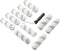 Paint Roller 6 Inch 3/4 in Roller Naps,High-Density Microfiber Mini Roller with Frame,11 Piece Small Paint Roller Tool Kit for Oil and Water Based...
