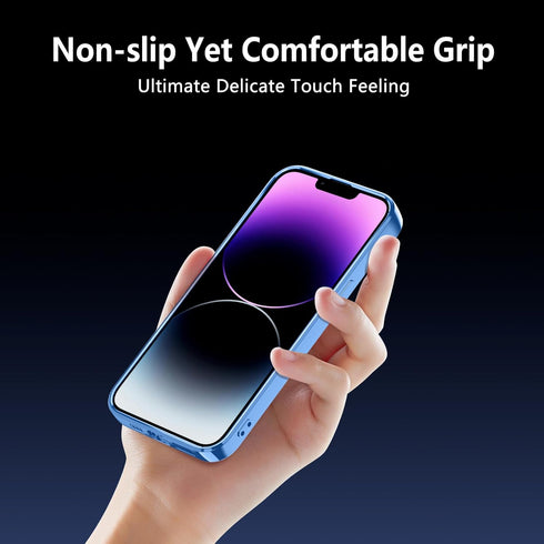 Magnetic for iPhone SE 3rd/2nd Gen Case,iPhone 8/7 Case, Soft TPU Clear Anti-Yellowing Anti-Scratch Slim Fit Shockproof Transparent Case for iPhon...
