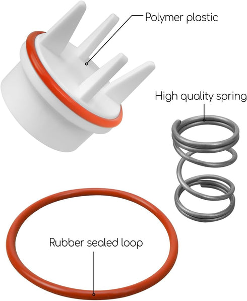 800M4 Vent Float Repair Kit Fit for 1" Watts 800QT Backflow Valve, 1 Inch Pressure Vacuum Breaker Repair Kit with Rubber O-ring...