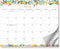 S&O Fruity Magnetic Fridge Calendar from January 2024-June 2025 - Tear-Off Refrigerator Calendar to Track Events & Appointments - 18 Month Magneti...