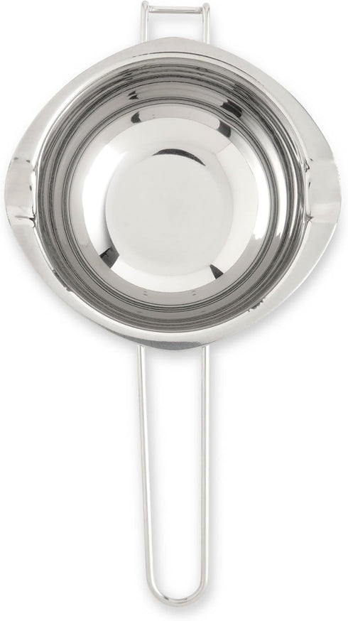 Mrs. Anderson’s Baking Chocolate Melting Pot with Pour Spouts, Heavyweight Stainless Steel, 2.5-Cup Capacity...