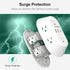 USB Wall Charger, FDTEK Surge Protector 6 Outlet Power Strip Multi Plug Outlet with USB-C Charging Ports, 3-Sided Outlet Splitter Wall Plug Adapte...