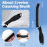 Hard Bristle Crevice Cleaning Brush-Thin Gap Cleaning Brush, Small Cleaning Brush, Grout Brush, Kitchen Brush, Cleaning Tools for Toilet, Bathroom...
