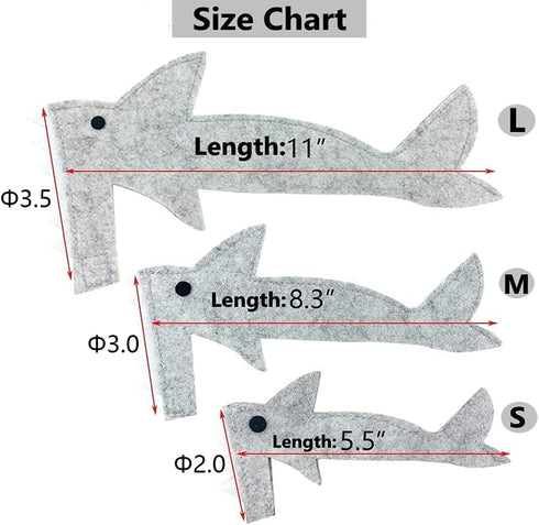 HAICHEN TEC Lizard Clothes for Bearded Dragon - Shark Costume Outfit Handmade Lizard Shark Apparel Skin Protection Photo for Lizard Bearded Dragon...