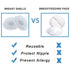 Breast Milk Leaking Storage Collection Shell Nursing Mom for Breastfeeding Nipple Cups Reusable Washable(2 Pack)...