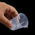 100ml/3.4oz Plastic Graduated Beaker (3 Pack), Transparent PP Measuring Cup Mixing Cup for Kitchen Lab...
