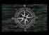 Compass Stencil for Painting on Wood, Walls, Fabric, Airbrush, More | Reusable 11.8 x 11.8 inch Mylar Template...