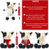 9" Cow Stuffed Animal,Cute Soft Stuffed Cow Plush Toy Gifts for Girls,Boys,Kids...