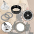 Replacement Parts For Hamilton Beach Blender Blades with Blade Gasket Blender Base Bottom Cap and 2 Rubber O Ring Sealing Ring Gasket...