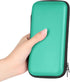 iMangoo Shockproof Travel Essentials Organizer Case, Small Accessories Hard Protective Pouch Electronics Purse for Women Men Zipper Tech Cord Cabl...