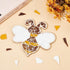 WEBEEDY 2 Sets DIY Bee Mosaic Kit Creativity DIY Mosaic Coaster Kit for Adults Fun DIY Art and Craft Supplies Handmade Home Decor Gifts DIY Glass ...