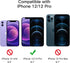 JETech Privacy Full Coverage Screen Protector for iPhone 12/12 Pro 6.1-Inch, Anti-Spy Tempered Glass Film, Edge to Edge Protection Case-Friendly, ...
