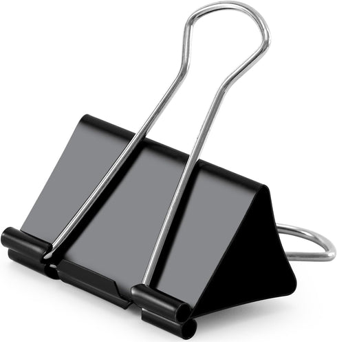 Extra Large Binder Clips 2.4 Inch Length for Office (8 Pcs)...