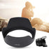 Camera Lens for Canon 2PCS EW-83H Plastic Camera Mount Lens Hood Fit for Canon EF 24-105mm f/4L is USM LensBlack...