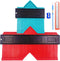 Relitec Contour Gauge Duplicators, Simple Shape Contour Gauge Duplication, Instant Template For Curved and Odd Shapes, Easy Master Outline Gauge T...