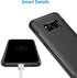 JETech Slim Fit Case for Samsung Galaxy S8, Thin Phone Cover with Shock-Absorption and Carbon Fiber Design (Black)...