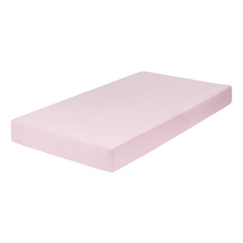 Everyday Kids 2-Pack Fitted Crib Sheets, 100% Soft Breathable Microfiber Baby Sheet, Fits Standard Size Crib Mattress 28in x 52in, Pink Nursery Sh...