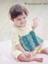 GZMM Baby Girl's Princess Type Waterproof Bibs with Adjustable Snaps,2 Pack...