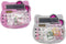 2 Pack Solar Calculator White Pink Rhinestones Calculators Large Display Battery Solar Desk Calculators Best Accounting Calculators Full Crystal C...