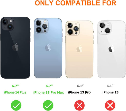 Screen Protector for iPhone 13 pro max iPhone 14 Plus Anti Blue Light Screen Protector Compatible with iPhone 14 Plus iPhone 13 pro max 3 Pack...
