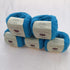 Lotus Yarns 5 Balls Autumn Wind Cotton Cashmere Blend Knitting Yarn Fingering Weight Crochet Yarn for Garments Soft Baby Clothes(30- Sky Blue)...