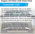 26350-2M000 Engine Oil Filter with Seals Pack Compatible with Hyundai Accent 2020-2022, Hyundai Elantra 2021-2022, Kia K5 2021-2020, Kia Rio 2021-...