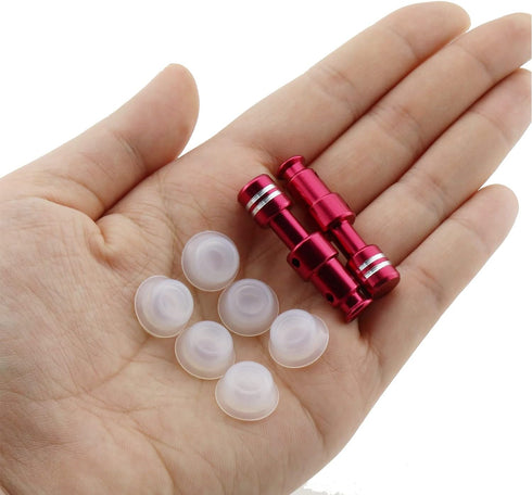 2pcs Replacement Float Valve wiht 6pcs Silicone Caps for Electric Pressure Cooker, Faberware Steam Valve, Pressure Cooker Parts...
