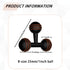 1'' Ball/25mm Aluminum Alloy Triple Ball Adapter Compatible with Ram Mounts B Size Double Socket Arm any B-size 25mm/1'' Brackets.Expandable for G...