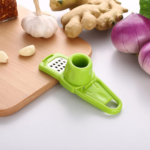 Zittop Multifunction Stainless Steel Pressing Garlic Slicer ?Cutter Shredder Kitchen To Garlic Slicer...