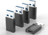 USB to USB C Adapter: Small but Mighty! High-Speed Type-c to USB Adapter. Gen 3.2 USB C to USB A Adapter for Charging & Data Transfer (Black, USB-...