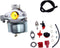 New Carburetor Spark Plug Kit Compatible with Tecumseh OHSK70 OH195SA 5.5hp 7hp Engine Snowblower Replaces 640298 932036 932504 ST524...