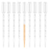 G2PLUS 100PCS 5ml Transfer Pipettes, Plastic Graduated Pipettes, Calibrated Disposable Dropper for Liquid, Essential Oils, Science Laboratory, Exp...