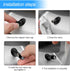 Tire Valve Stem Cap for Car, 4 Pack American Flag Pattern Anti-Rust Airtight Universal Valve Stem Covers for Cars, Vehicles, Bicycles, Trucks, Mot...