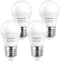 LED Bulb 120V 40W Equivalent Light Bulb, A15 LED Bulb Warm White 2700K Energy Saving Bulb, E26 Medium Screw Base Suitable for Domestic Bulbs 4 Pac...