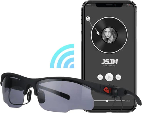 Smart Sport Sunglasses with Unbeatable UV Protection and Wireless Bluetooth 5.0 Perfect Wearable Technology for Outdoor Adventures, Gaming, Hands-...